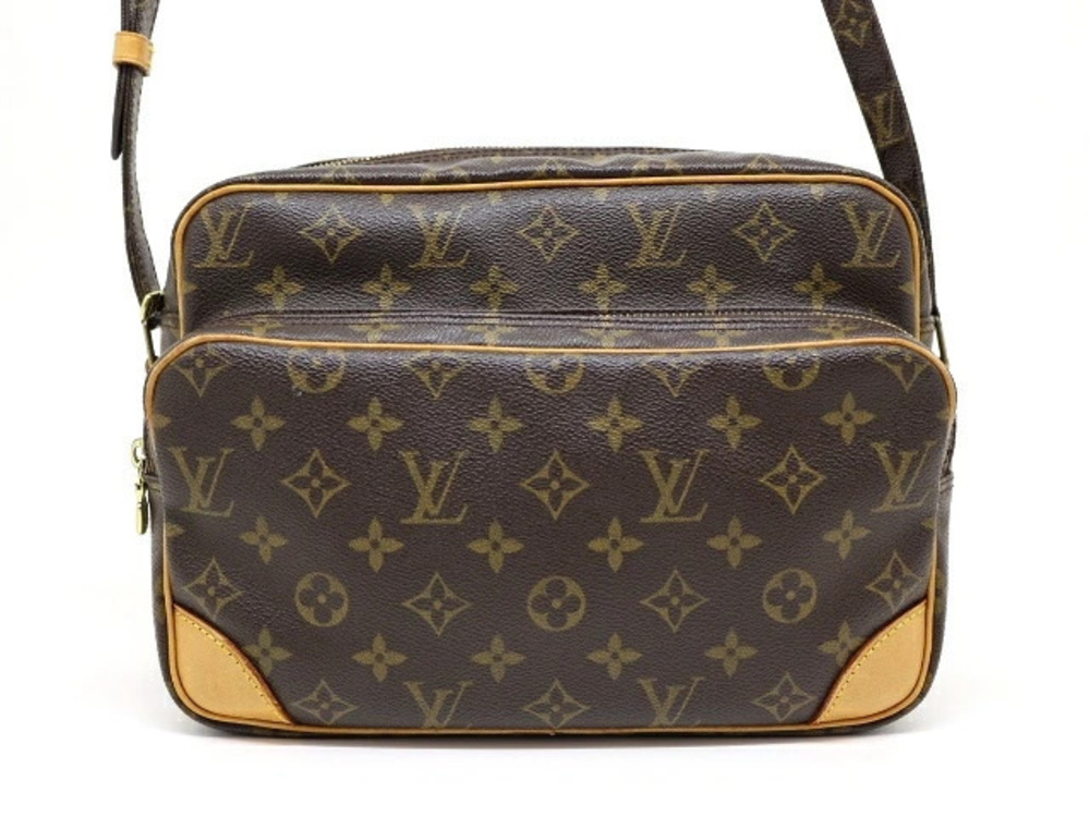 LOUIS VUITTON Nile Shoulder Bag Monogram